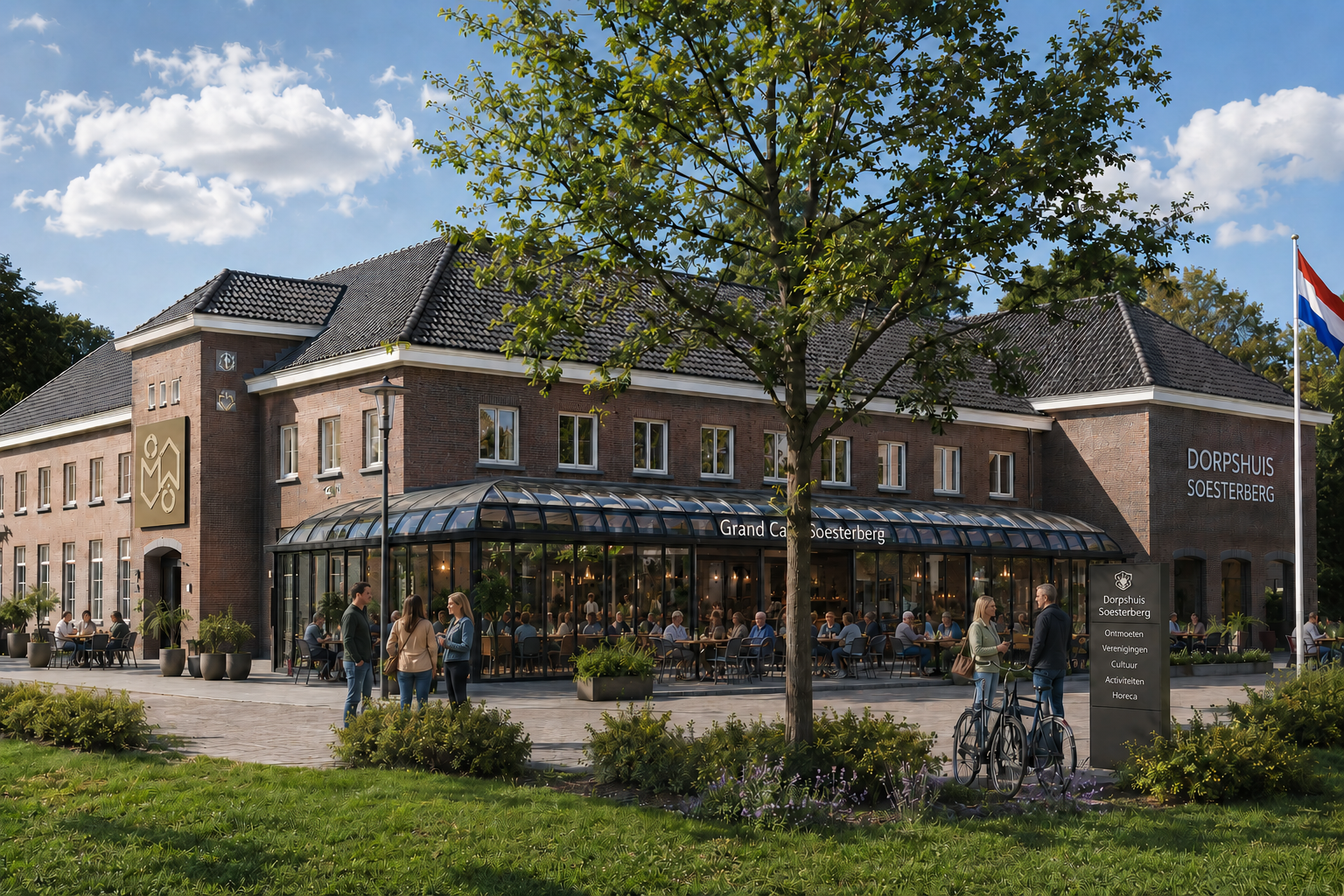 Dorpshuis Soesterberg als levendig ontmoetingspunt